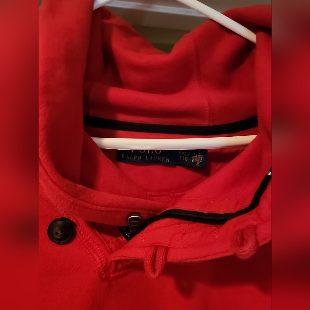 Polo XXL red sweater